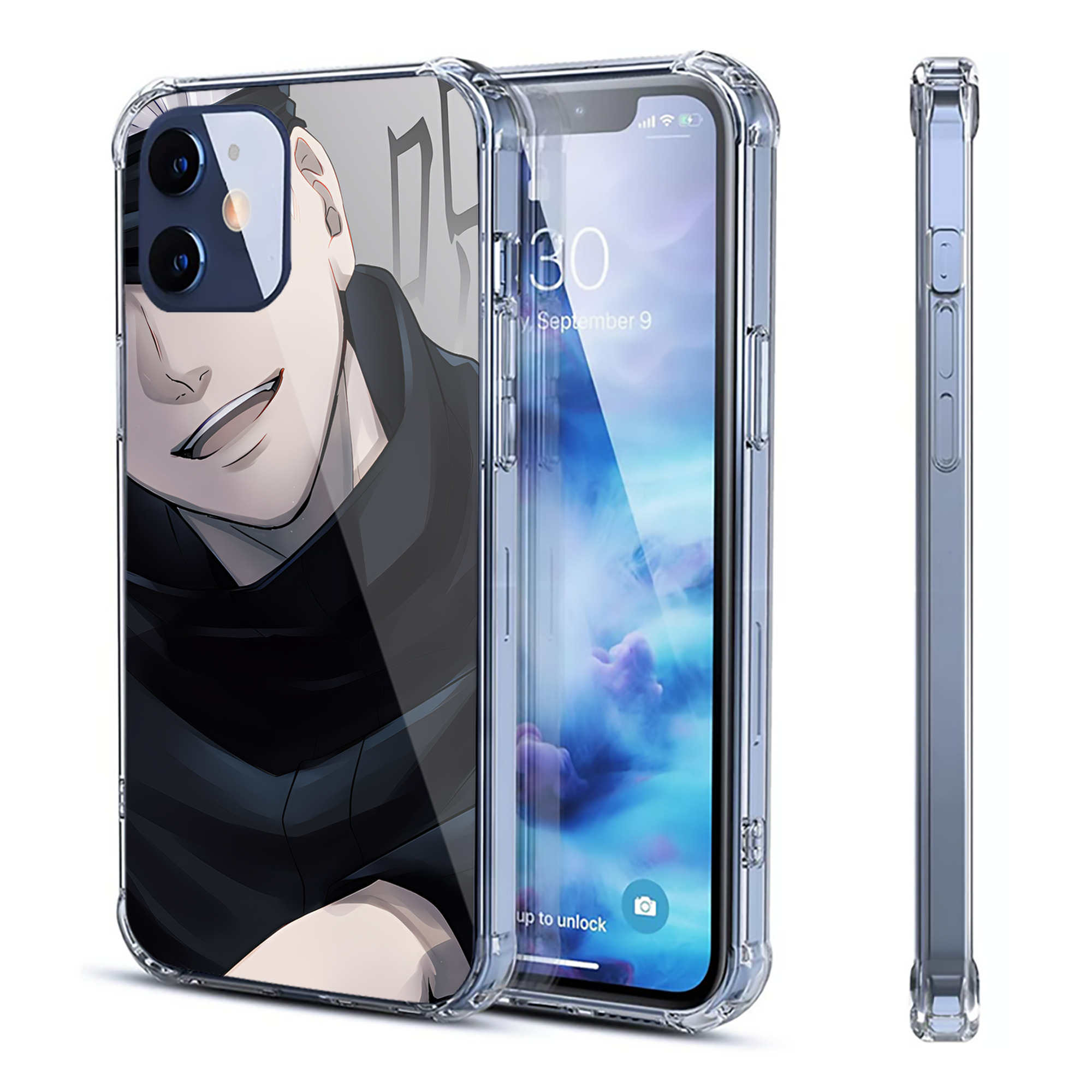 （画像用） SPY×FAMILY间谍家家酒 【iPhone 12シリーズ対応】透明スマホケース（クリアソフトケース）